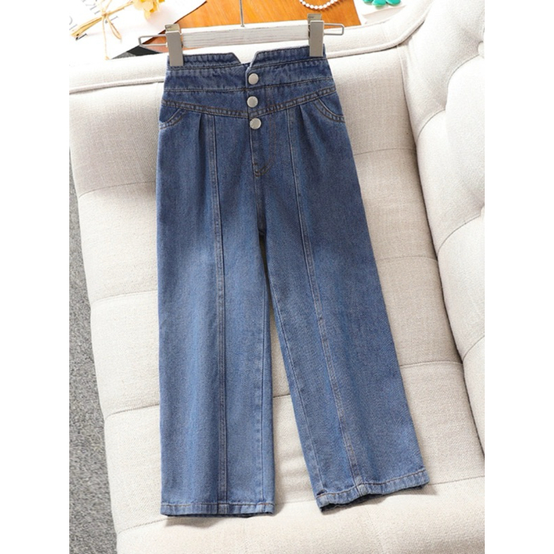KULOT JEANS DENIM KANCING 4/ KULOT JEANS ANAK