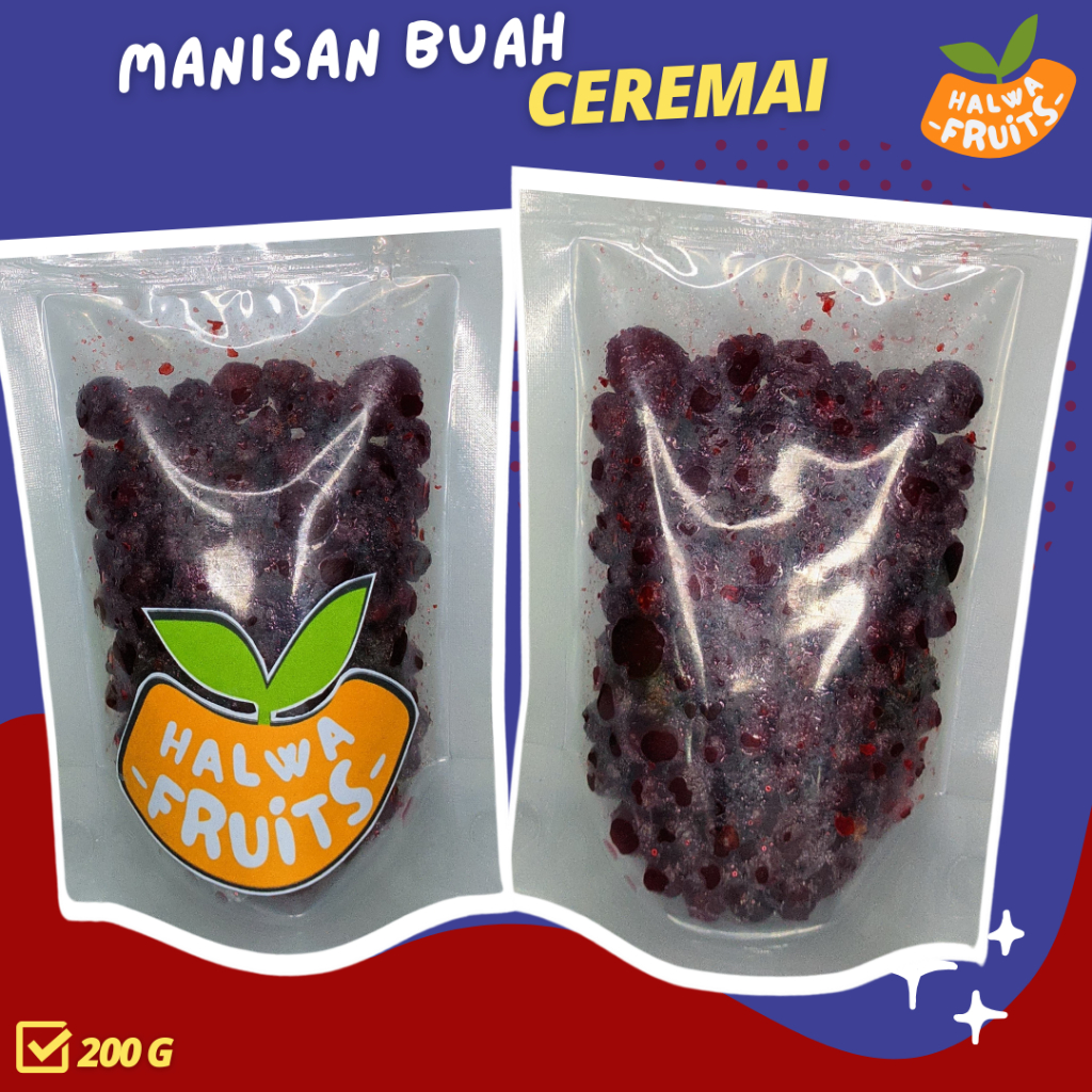

Manisan Buah Ceremai - Kemasan 200g