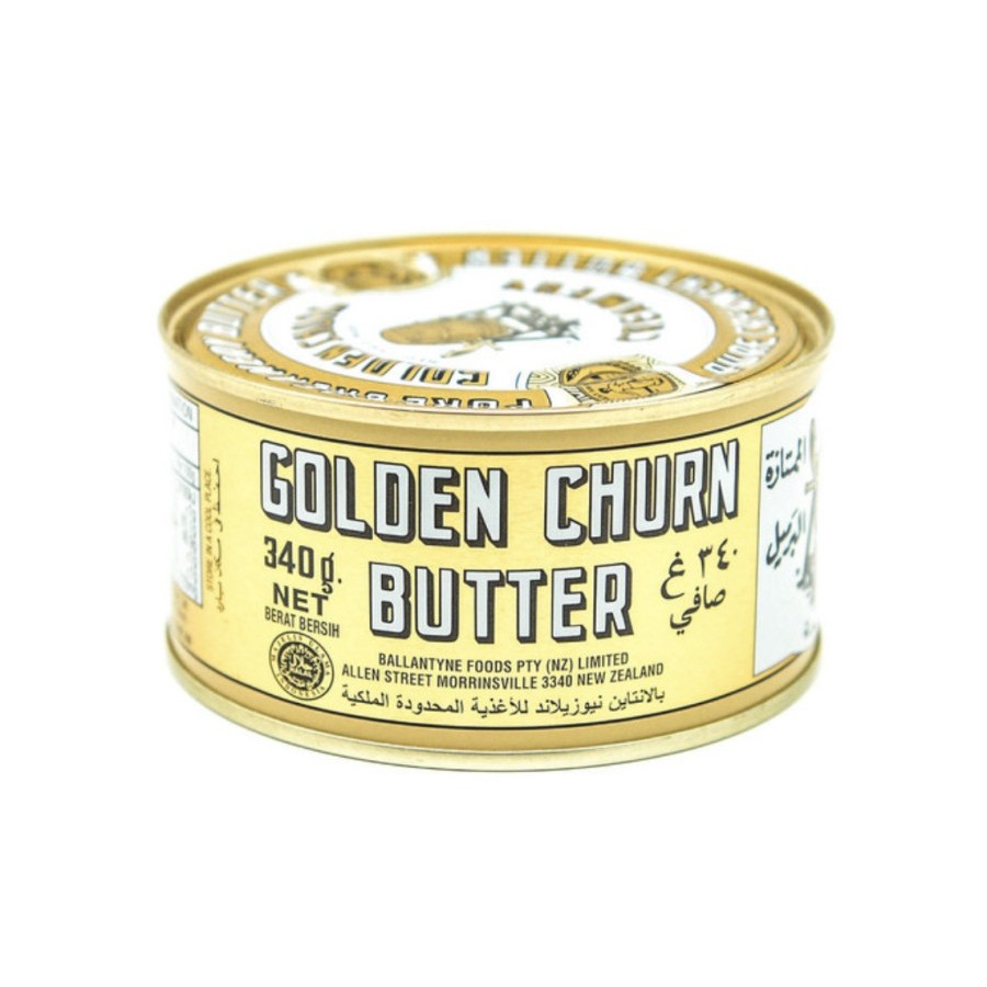 

Golden churn Butter 340 gr Butter mentega Asin Australia