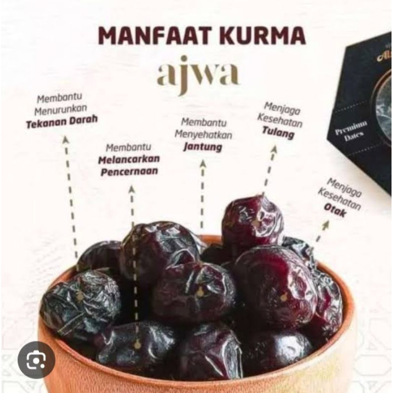 

KURMA AJWA 100GR