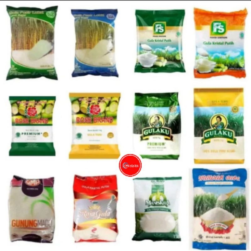 

Gula pasir Kemasan 1kg