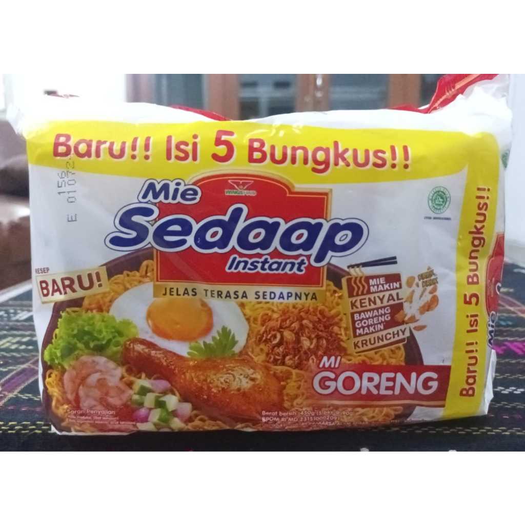 

Mie Sedap Goreng Edisis Bundle 5 pcs x 90 gr