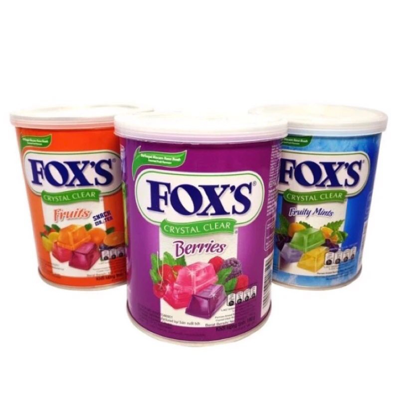 

Permen Fox's kaleng 180gr