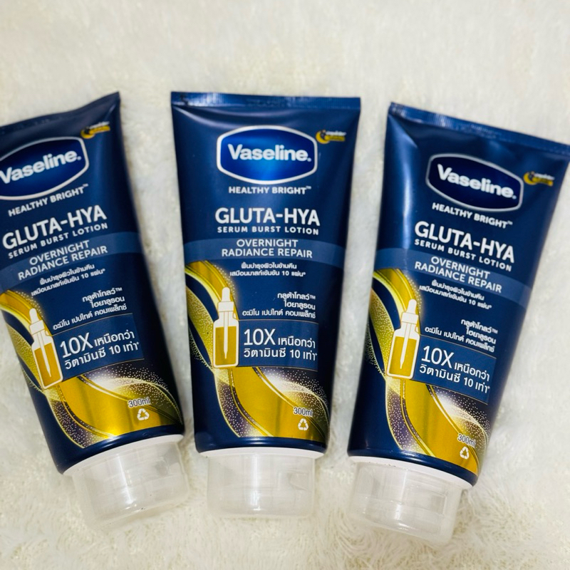 Vaselin Gluta Hya Overnight Radiance Repair Original thailand