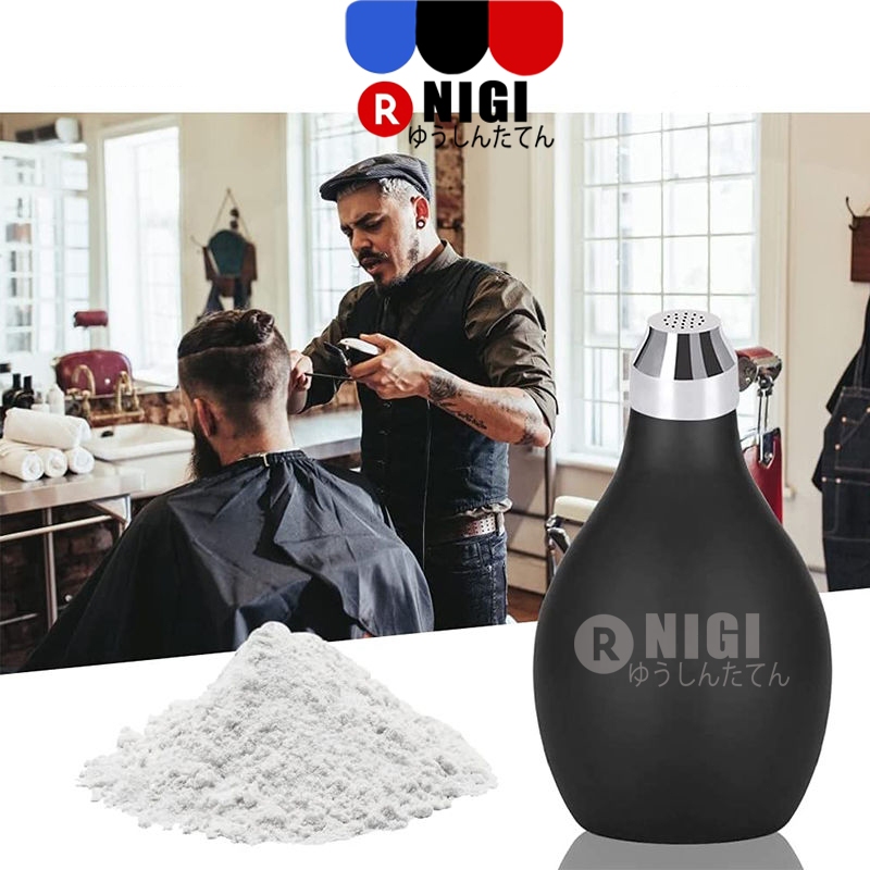 NIGI Powder Spray Bottle Tempat Bedak Botol Spray Bedak Barber Hair Powder