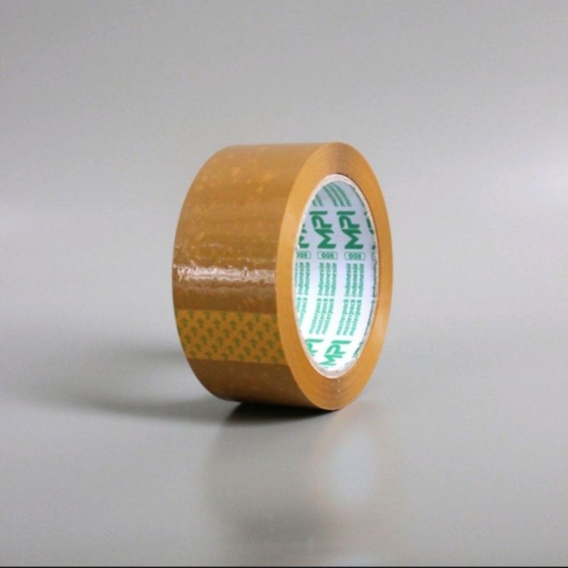 

LAKBAN COKLAT 100 YARD 45 MM SEPER LENGKET/ISOLATIF COKLAT /TAPE COKLAT