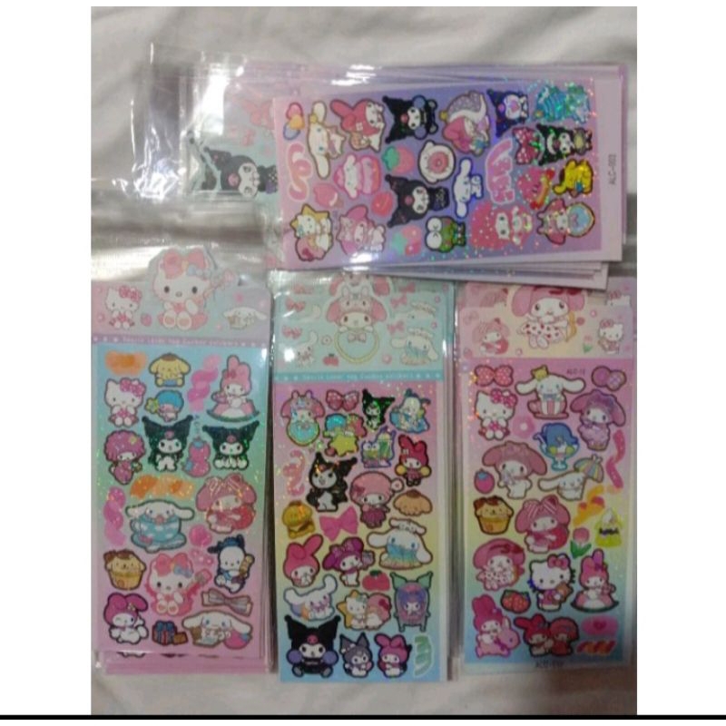 

stiker koromi hologram isi 10 pcs