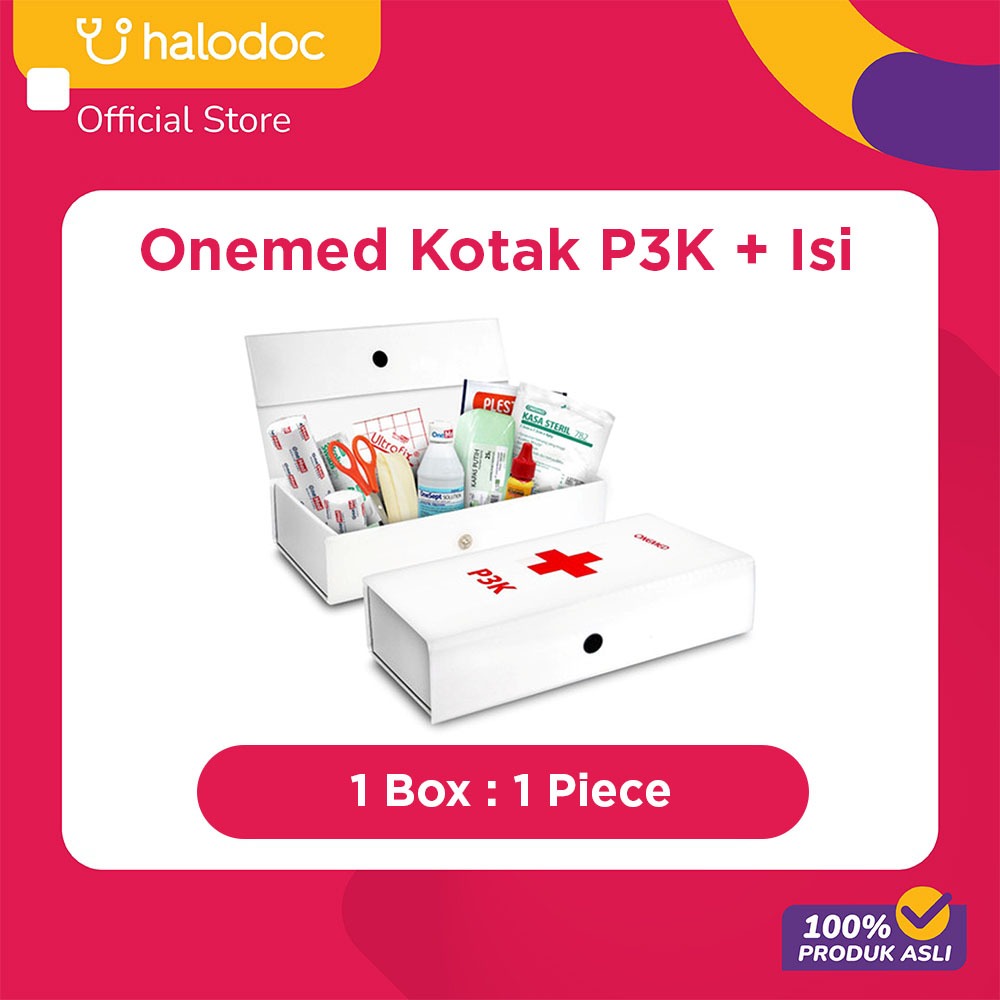 Onemed Kotak P3K + Isi