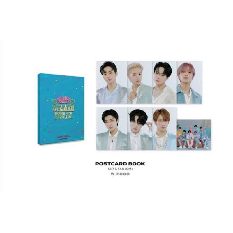 READY STOCK OFFICIAL NCT DREAM HOT SUMMER DREAM POSTCARD SET