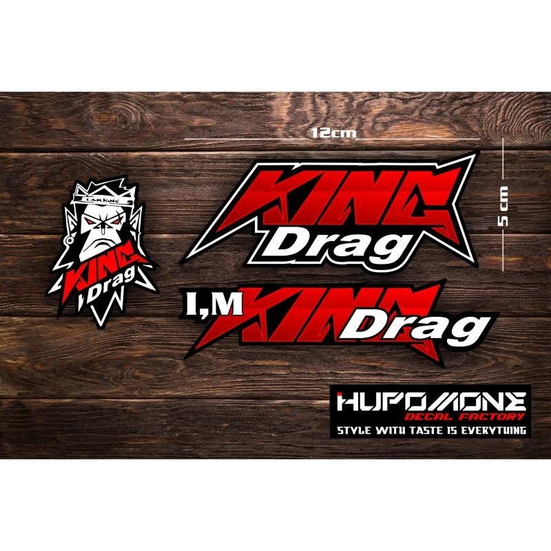 Stiker King Drag Set