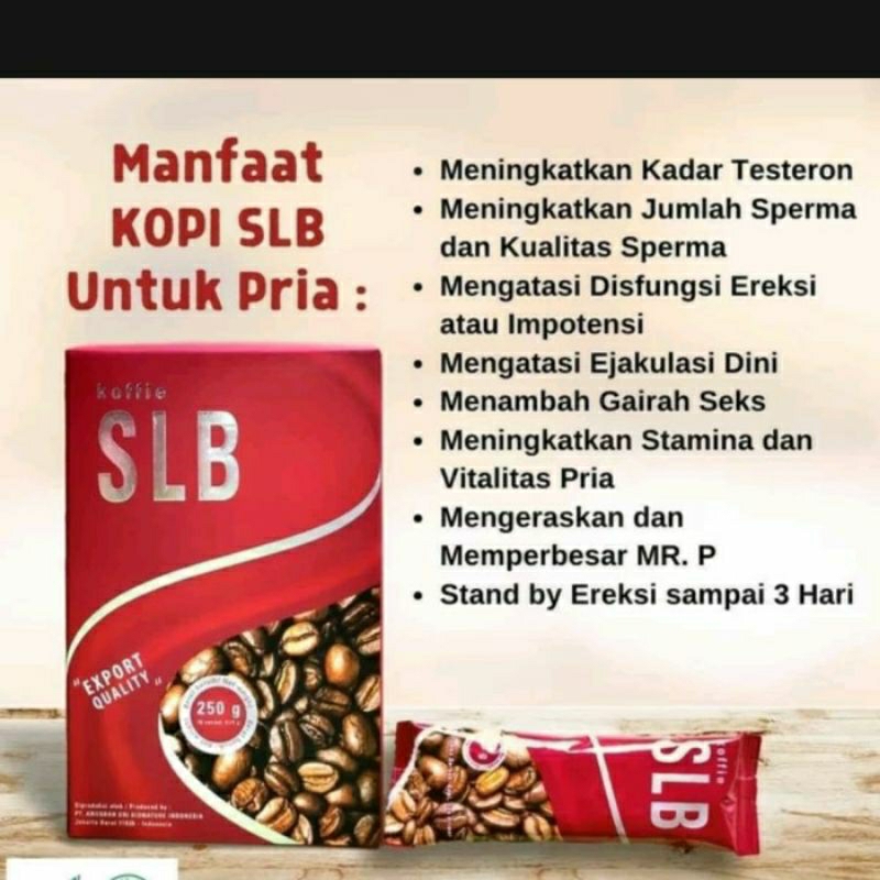 kopi SLB Bandung original 100% penambah stamina