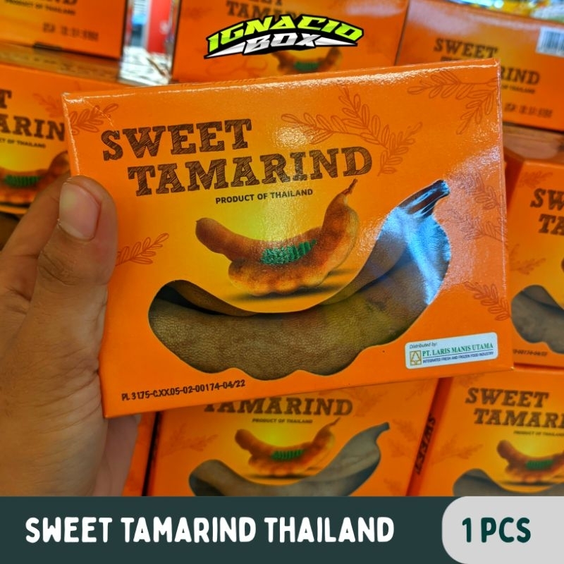 

Sweet Tamarind Thailand Buah Asam Box Import 1Pcs