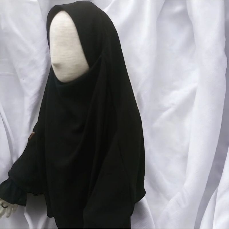 Qoneeta FK Nonpad Jetblack L dan Dusty Pink L