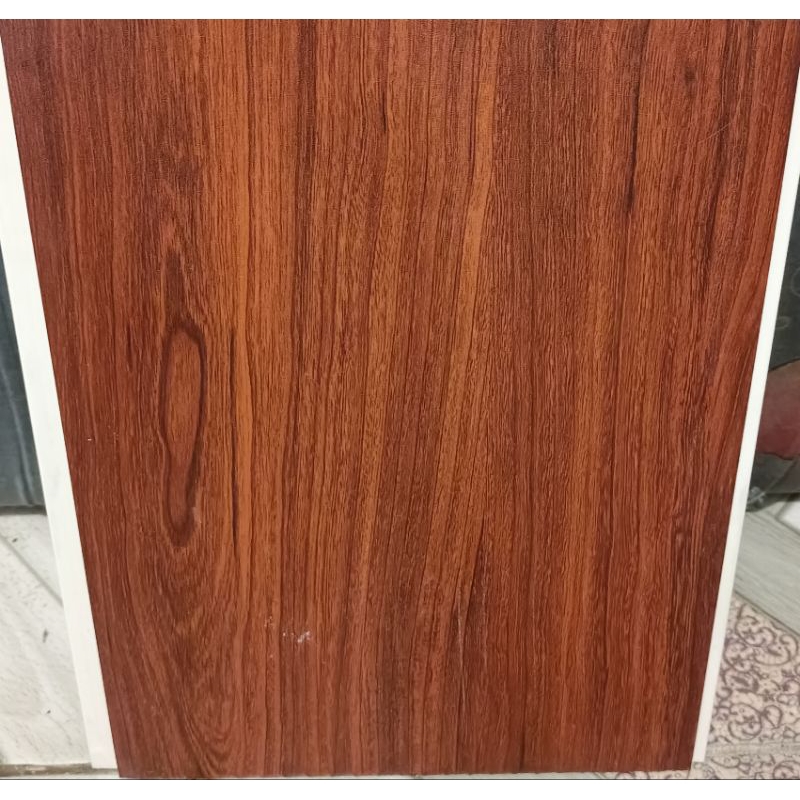 plafon pvc coklat bahan doff harga permeter