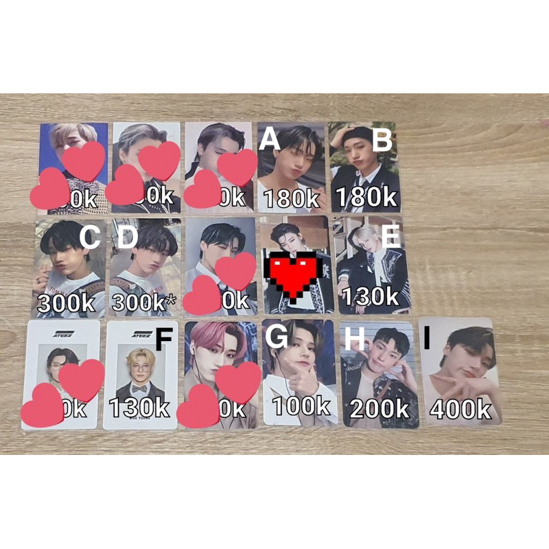 photocard san ateez