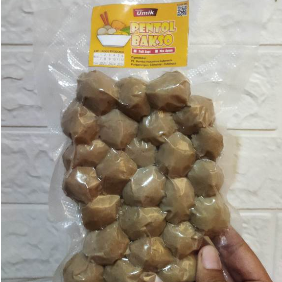 

Bakso Pentol Bumbu Masak Umik Isi 25Pcs dan 50Pcs Pentol Asli Full Daging Tanpa Pengawet