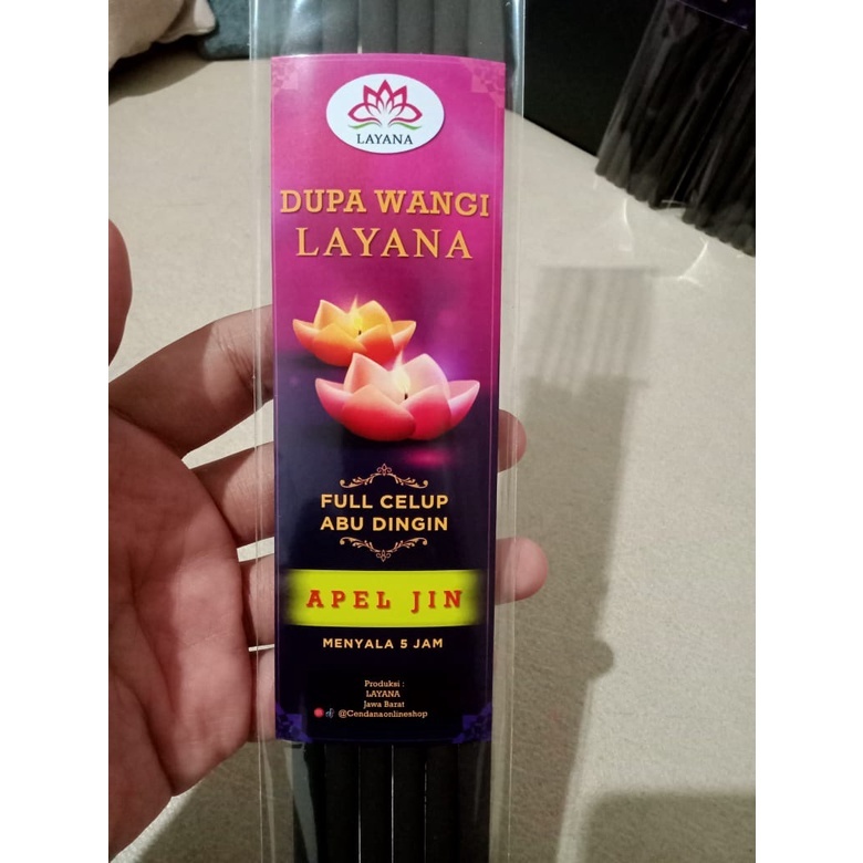 Dupa Religi Wangi Aroma Apel Jin 3 Jam