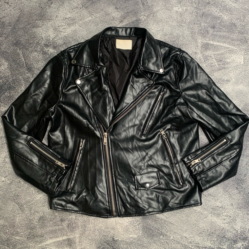 Jaket Ramones Second / Jaket Bikers Second