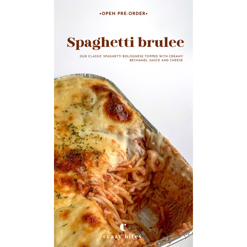 

Spaghetti Brulee | Baked Spaghetti