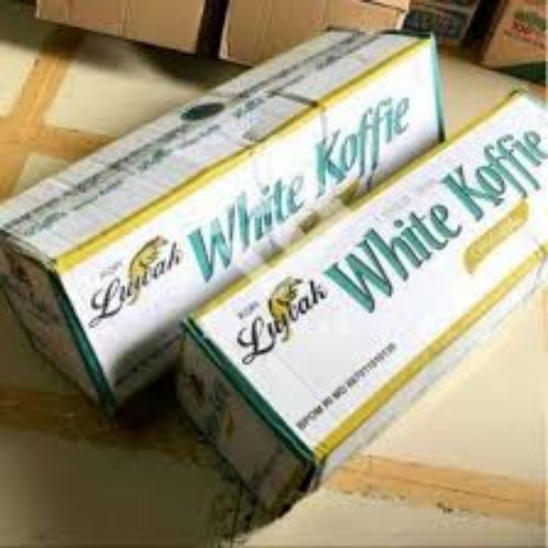 

Kopi Luwak White Coffoe 1 Dus