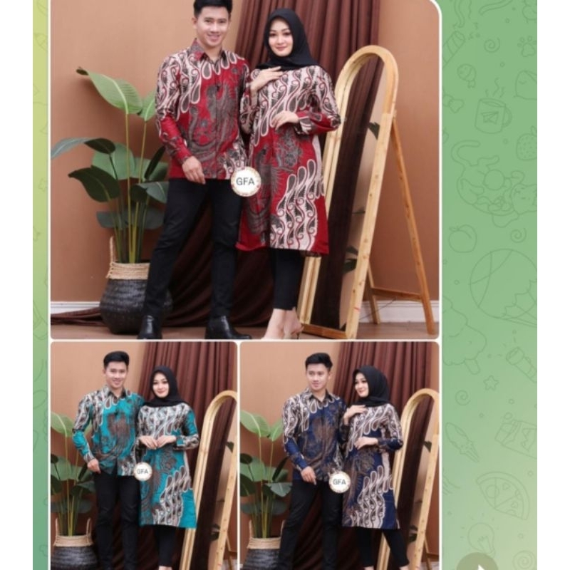 KEMEJA TUNIK BATIK SARIMBIT