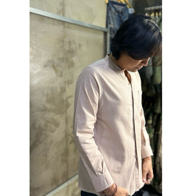 Kameja Linen Pria / Baju Koko Linen Toyobo Pria