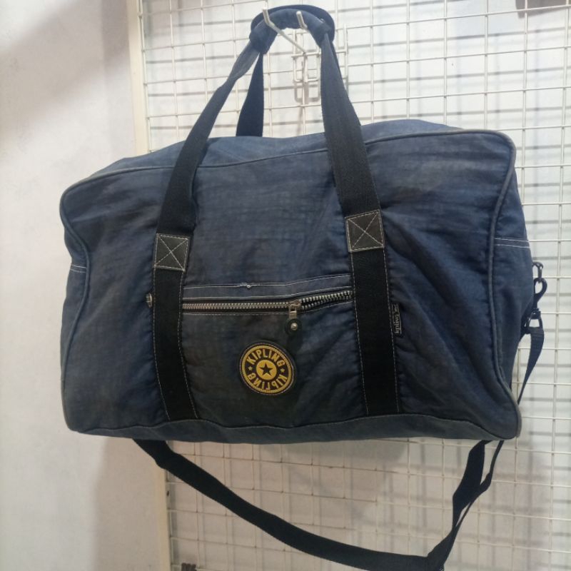 KIPLING travel bag-preloved- alas23x50cm tinggi30cm