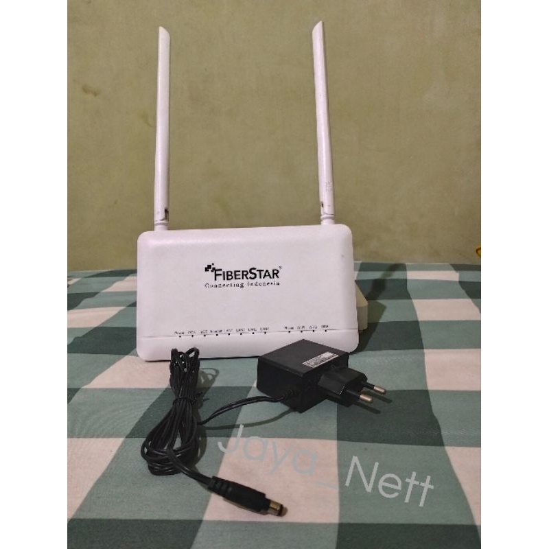 ROUTER  FIBERSTAR F609 keluwaran-2022-2023-PORT-BIRU/unit/adaptor