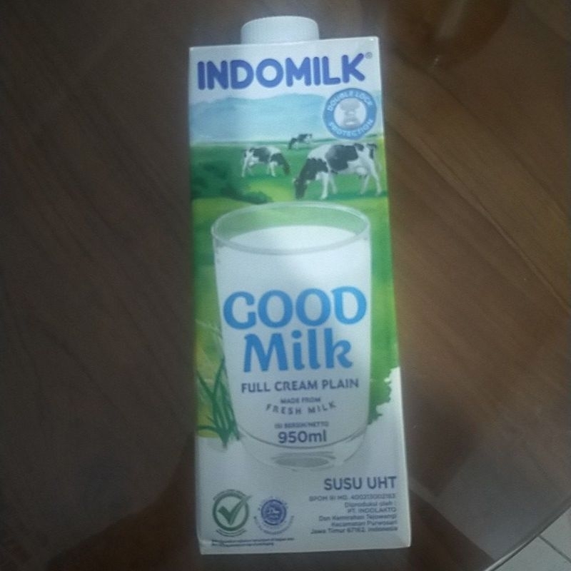 

Indomilk UHT Susu Full Cream 950 ml