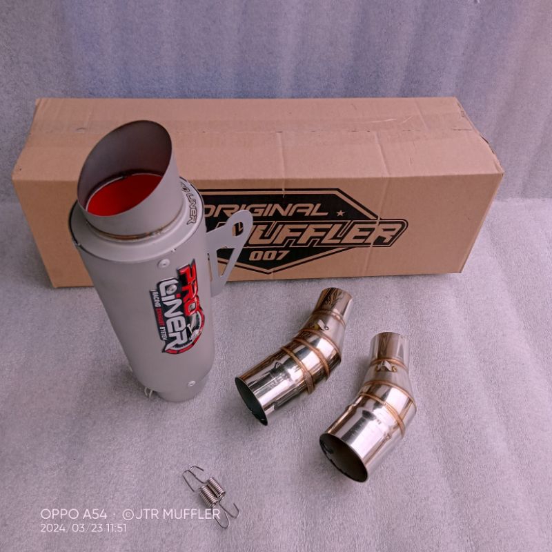 Silincer Proliner tr1 slip on Ninja 250fi Ninja 250 karbu R25 z250 mt25 Ninja rr mono cbr250rr Cbr 1
