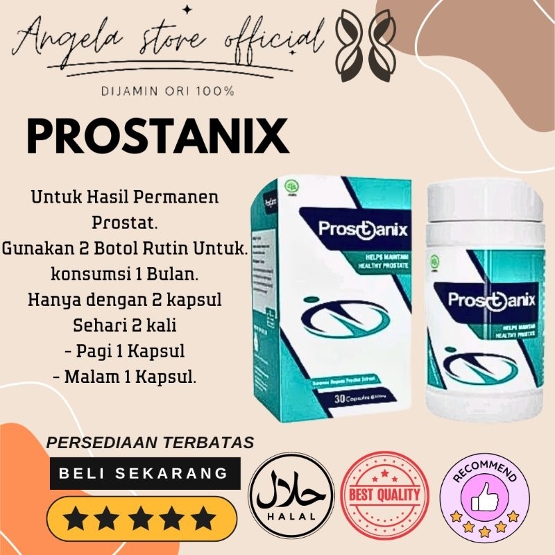 PROSTANIX ASLI ORIGINAL 100% ORIGINAL OBAT PROSTAT HERBAL ALAMI AMPUH
