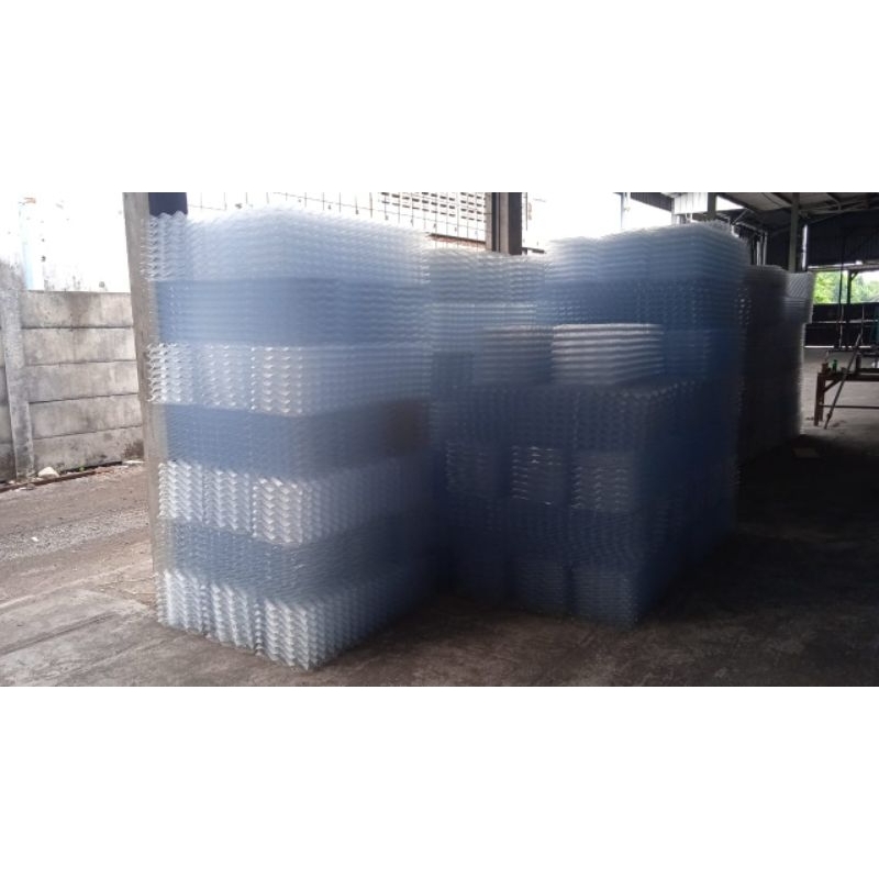 Media Sarang Tawon IPAL / Honeycomb Biofilter 100x30x30 Tebal Bahan 0,20