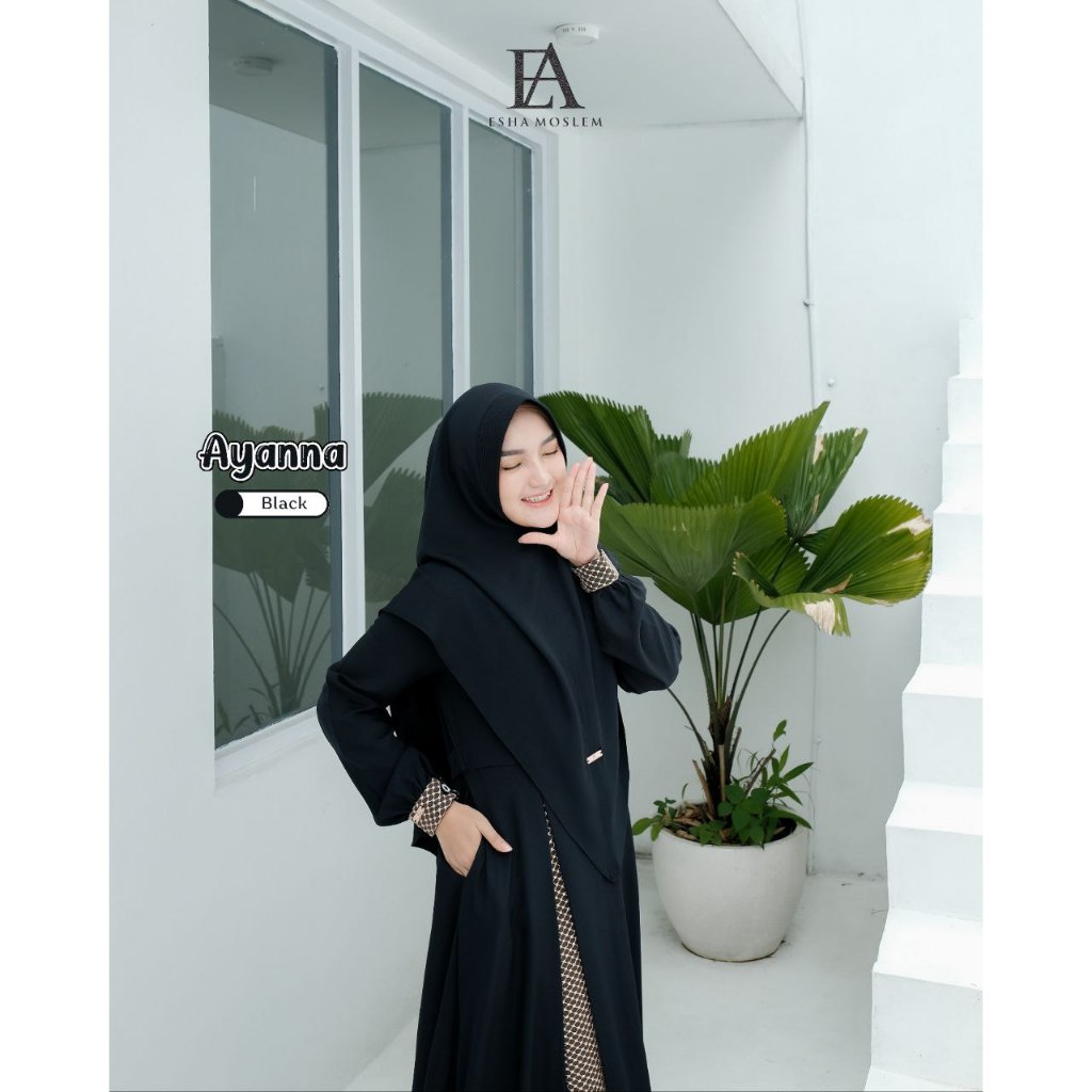 ESHA MOSLEM AYANNA ANTHEA SET KHIMAR
