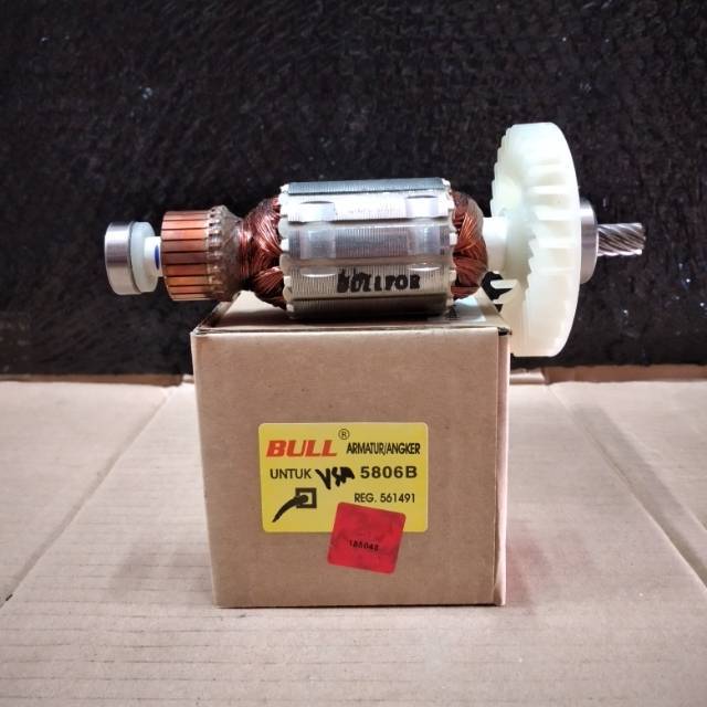 BULL ARMATURE ANGKER 5806B UNTUK MESIN CIRCULAR SAW MAKITA 5806 B