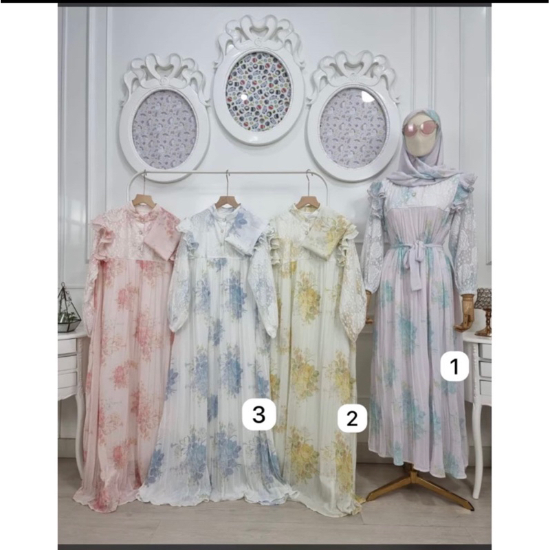 Dress Hijab mei jie Wang //Gamis