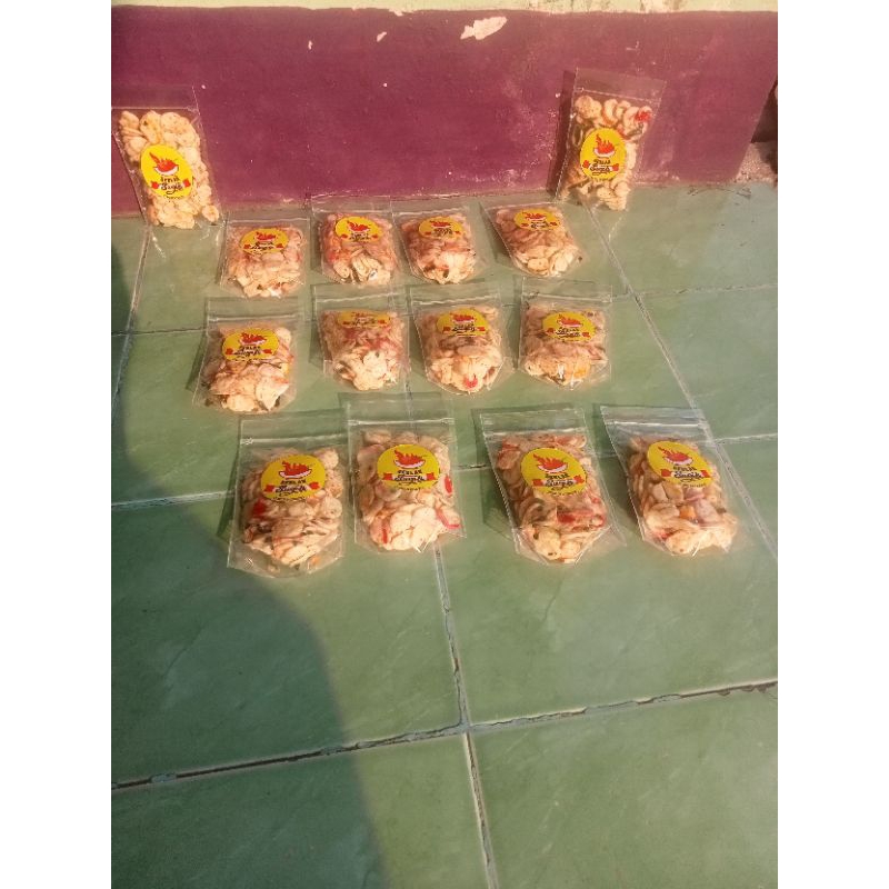 

krupuk seblak kering