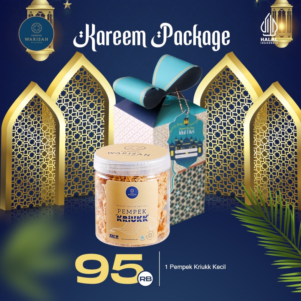

Hampers Special Ramadhan & Idul Fitri Pempek Warisan - Kareem Package