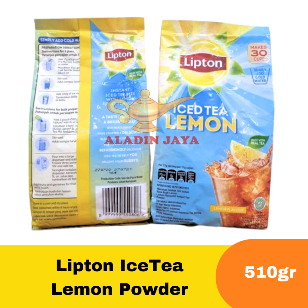 

Lipton lychee / Serbuk Teh Instan lychee 510gr