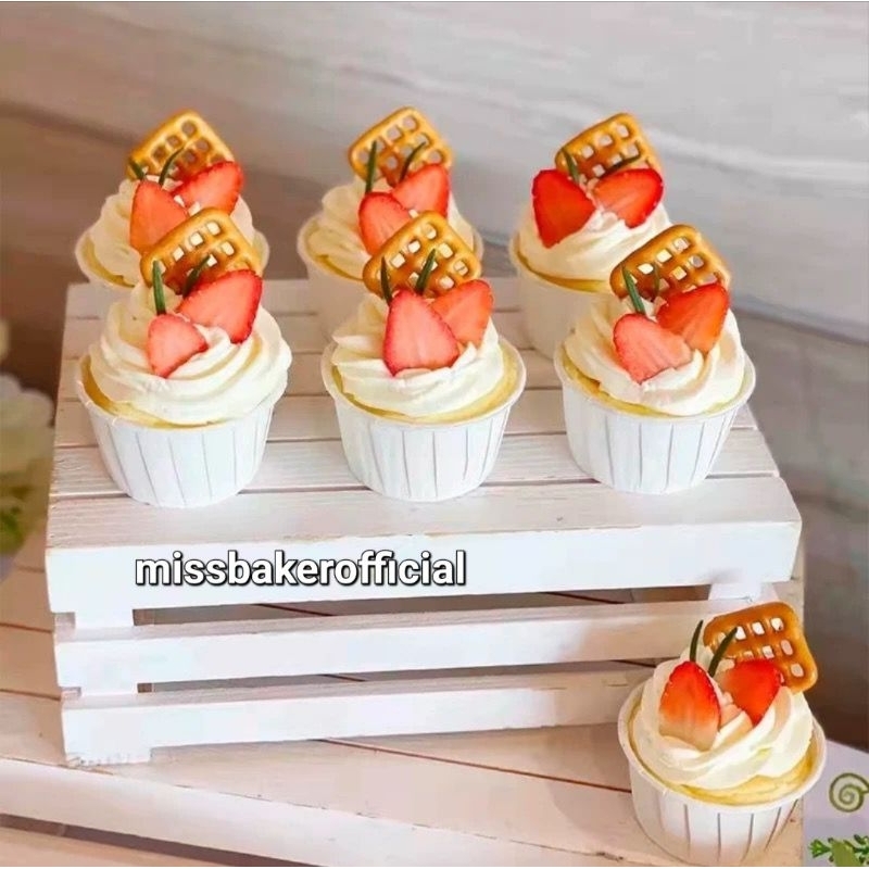 ￼[50 PCS] Muffin Cupcake |Paper Cup Cake Muffin | Kertas Cup Cake Muffin | Cup Cake Muffin