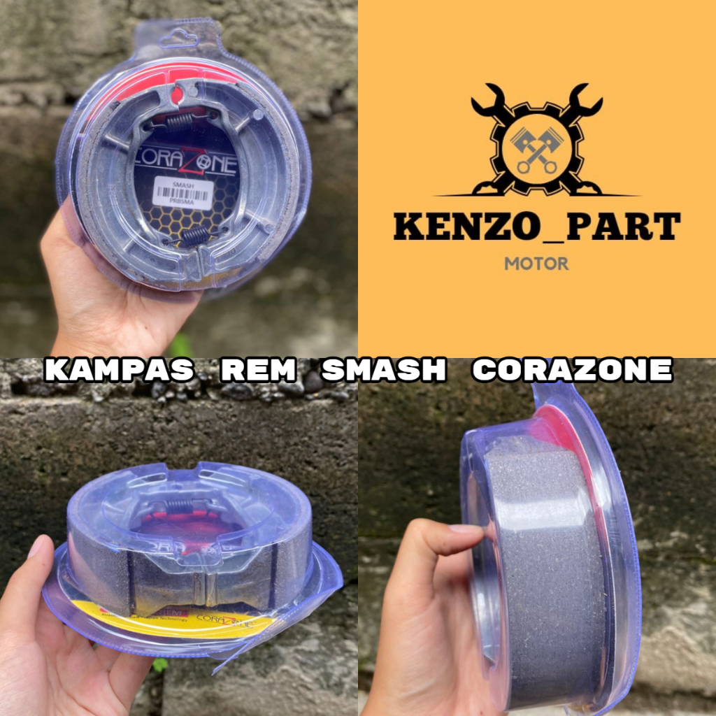 KAMPAS REM TROMOL BELAKANG SMASH CORAZONE