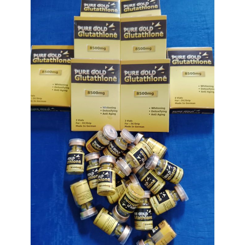 pure glutathione 8500mg ( pure vial )