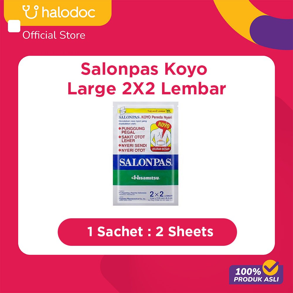 Salonpas Koyo Large 2X2 Lembar
