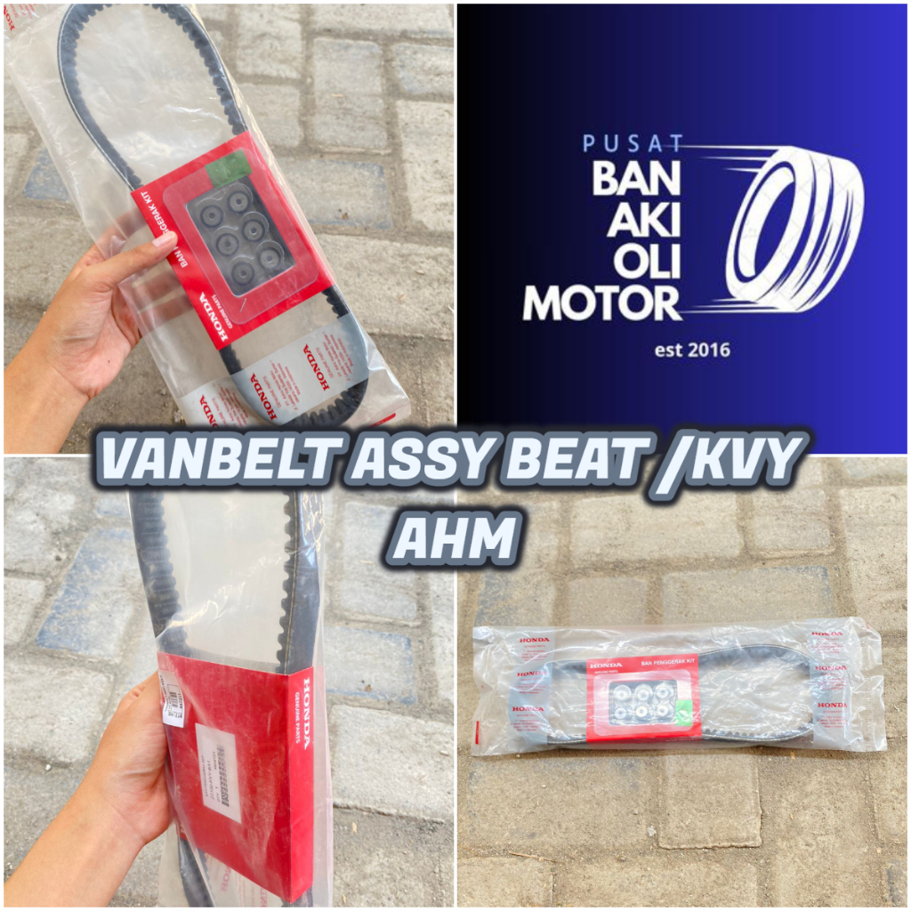 VANBELT ASSY BEAT KARBU/KVY AHM ORIGINAL || VANBELT V-BELT ASSY BEAT / KVY AHM