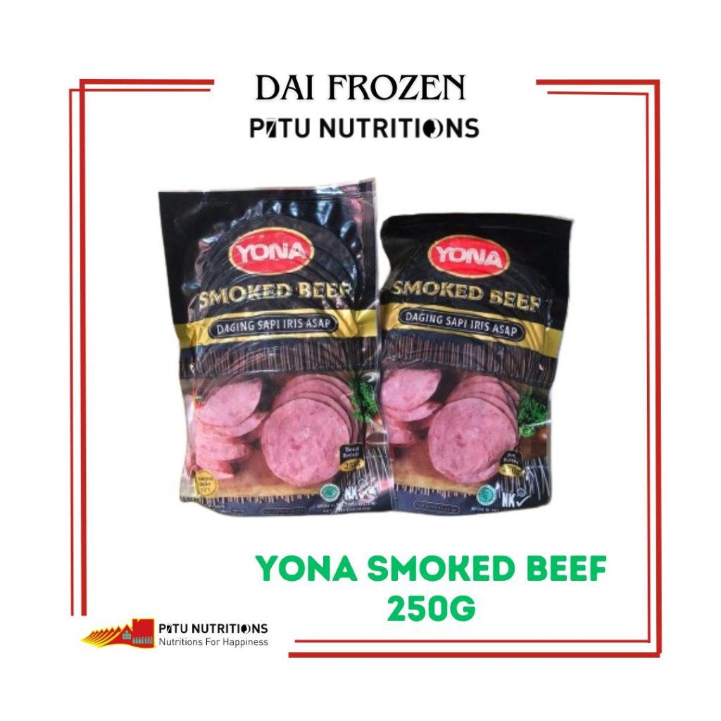 

Yona Smoked Beef 250g