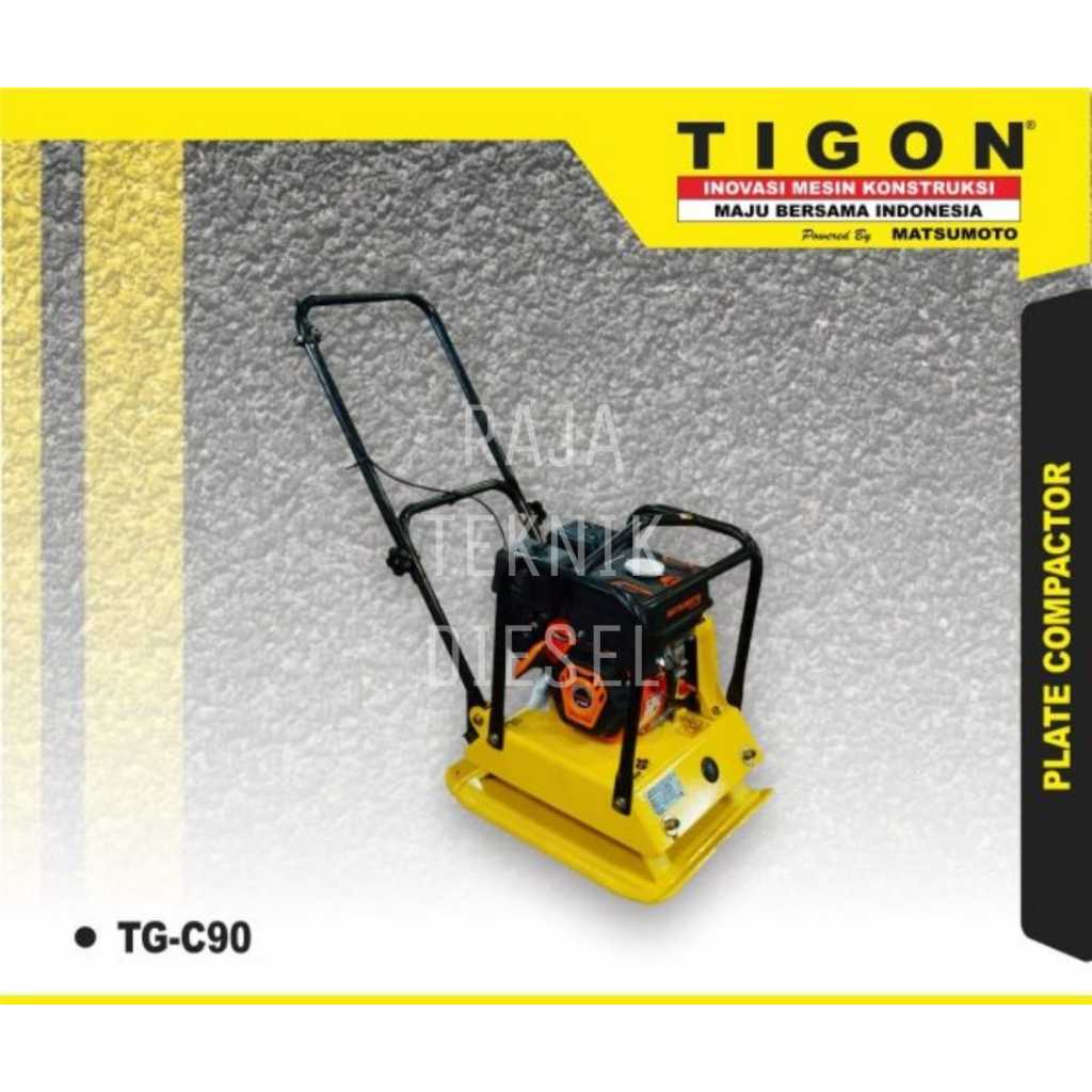 Stamper Kodok Plate Compactor Tigon TG C90 TG-C90
