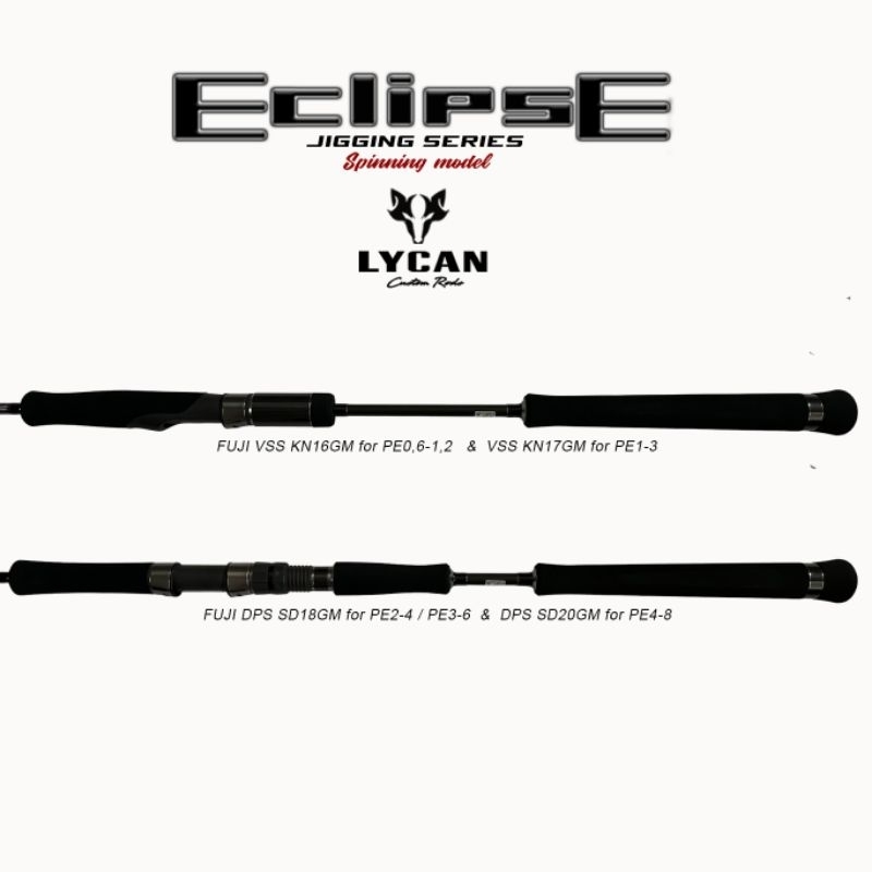 Lycan Ecplise Custom Rod Jigging Series