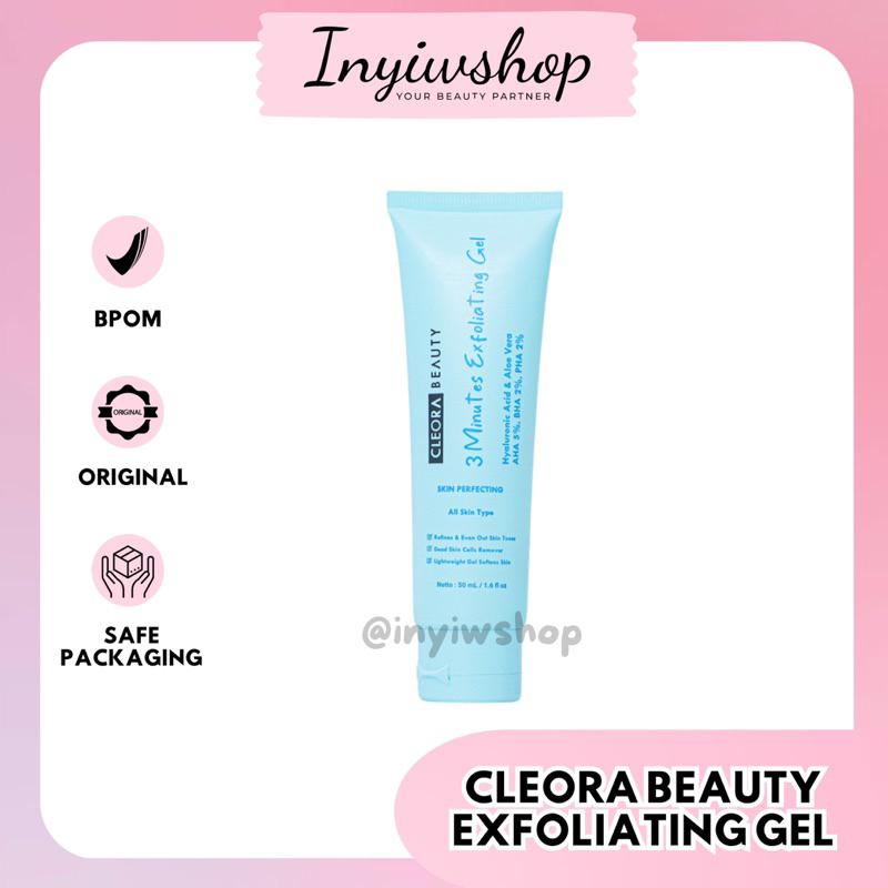 ❣️Inyiwshop❣️Cleora Beauty 3 Minutes Exfoliating Gel 50ml