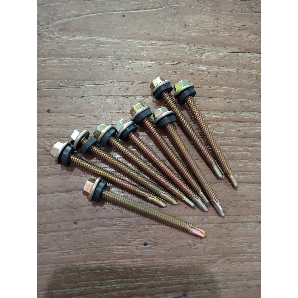 Sekrup Baut Roofing M12 x 60 mm