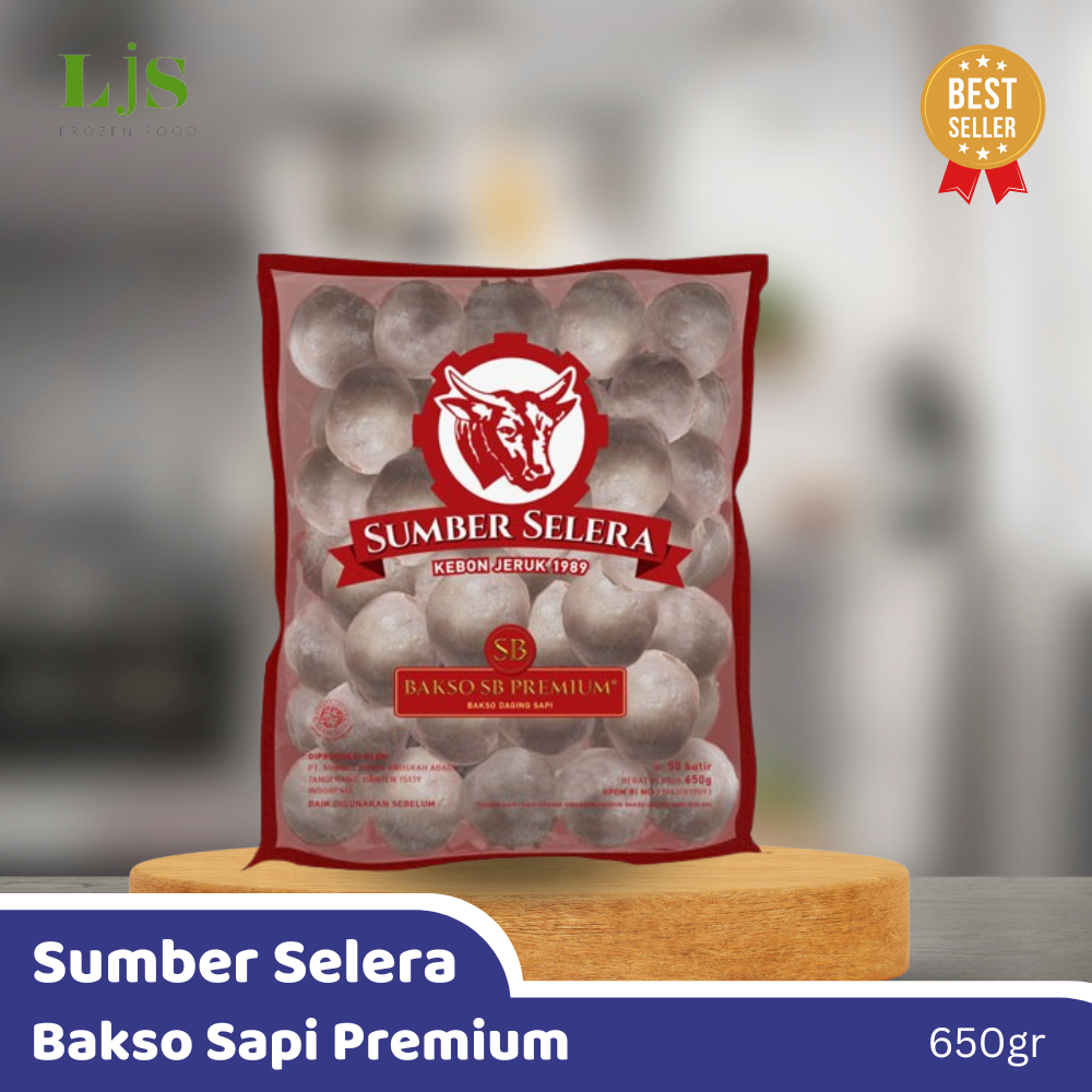 

Bakso Sapi Sumber Selera SB Premium isi 50pcs 650gr