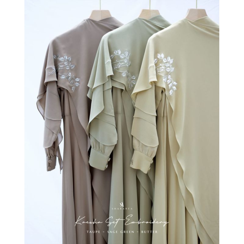 SHARAREA/Kaesha set by Shararea/set syar'i/set elegant/set mewah